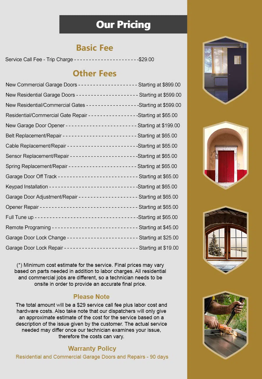 United Garage Door Repair Castalian Springs, TN 615-447-8021